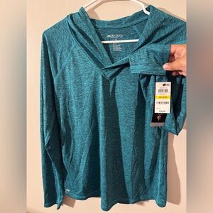 Ideology Turquoise Hoodie